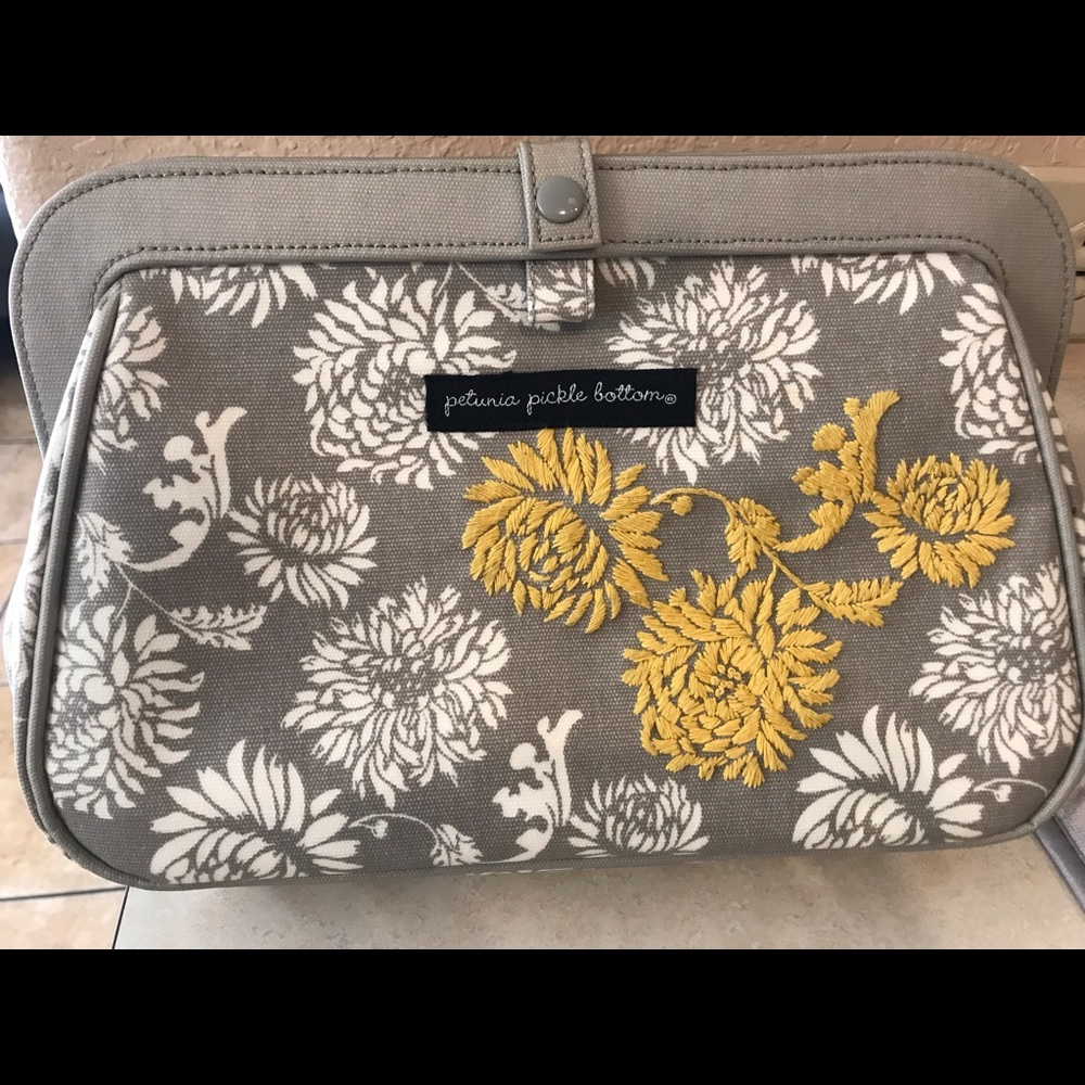 New petunia pickle bottom diaper bag clutch